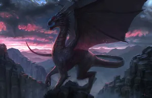 Dragon Fantasy Game Wallpaper