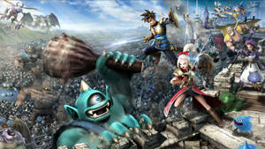 Dragon Quest Heroes Cyclops Attack Wallpaper