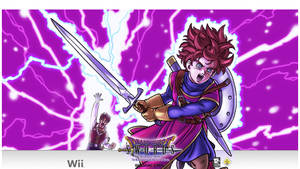 Dragon Quest Swords Hero Ready To Fight Wallpaper
