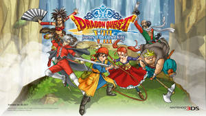 Dragon Quest Viii Ensemble Wallpaper