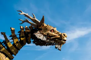 Dragon Skeleton Wallpaper