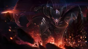 Dragon Slayer Pantheon Lol Wallpaper