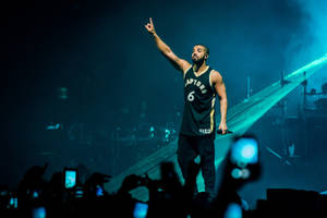 Drake Concert Candid Shot Wallpaper