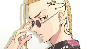 Draken Tokyo Revengers In Sunglasses Wallpaper