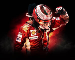 Dramatic Fanart Michael Schumacher Wallpaper