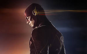 Dramatic Portrait Of The Flash 4k Wallpaper