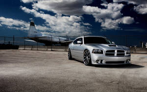 Dramatic Scenic Effect Dodge Charger Wallpaper