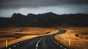 Dramatic Sky Over Iceland Wallpaper