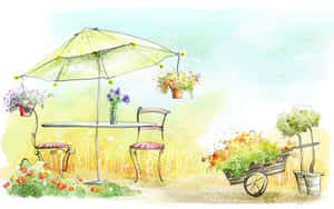 Drawing Desktop – Relaxing And Inspiring Work Of Art Wallpaper