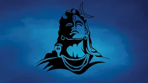 Drawn Portrait Of Mahadev 4k Hd Wallpaper