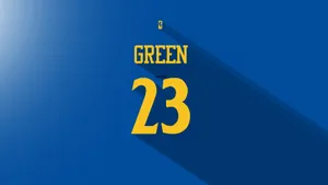 Draymond Green 23 Blue Art Wallpaper