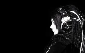 Dreadlocks Emo Girl Wallpaper