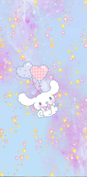'dream Bigger With Cinnamoroll Phone' Wallpaper