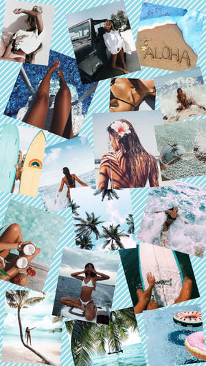 Dream Vacay Summer Vibes Wallpaper