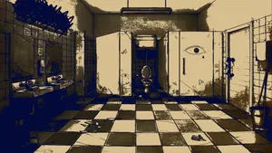 Dreamcore Vintage Toilet Wallpaper