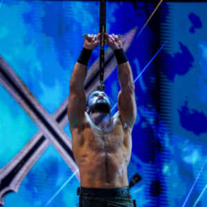 Drew Mcintyre: The Warrior In Battle Wallpaper