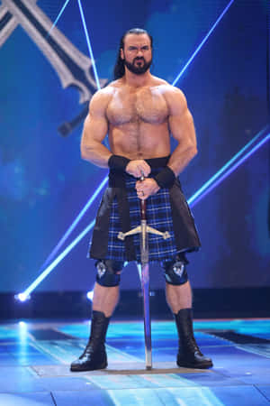 Drew Mcintyre Viking Wrestler Wallpaper