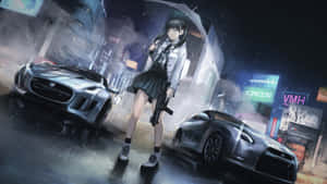 Drift Away Into The World Of Anime Wallpaper