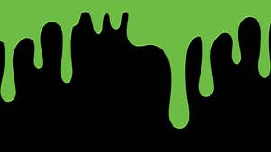 Drippy Aesthetic Green Slime Drip Wallpaper