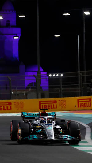 Drive The Mercedes F1 Experience With The Latest Iphone! Wallpaper