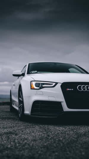 Driving In Style With The Audi Iphone Wallpaper