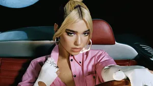 Dua Lipa 4k Future Nostalgia Album Wallpaper