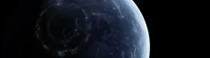 Dual Screen Space Planet Earth Close Up Shot Wallpaper