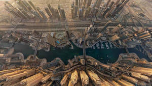 Dubai Aerial View Wallpaper
