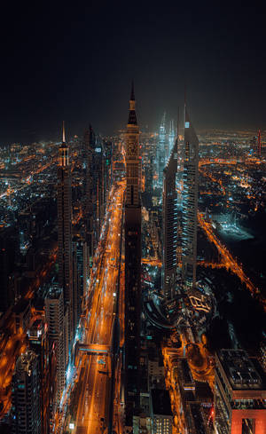 Dubai Metropolis Full Hd Phone Wallpaper