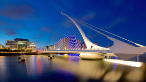 Dublin Cool Harp Bridge Wallpaper