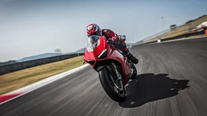 Ducati Bike Rider Wallpaper