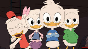 Ducktales Boys With Webby Wallpaper