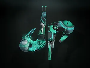 Dude Perfect Logo With Elements Wallpaper