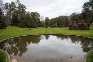 Duke University Gardens Pond Wallpaper