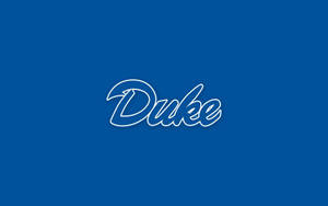 Duke University Minimalist Wallpaper