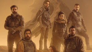 Dune Movie Main Characters Wallpaper