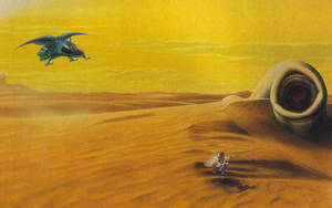 Dune Running Man Wallpaper