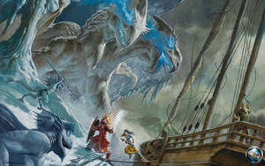 Dungeons And Dragons Great Wyrm Klauth Wallpaper