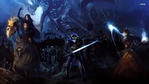 Dungeons And Dragons Undead Army Wallpaper