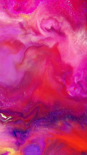 Dynamic Pink Ombre Universe Wallpaper