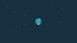 Earth In Space - Screenshot Wallpaper