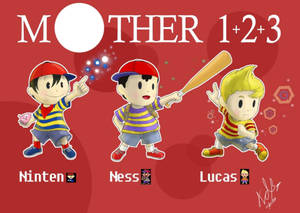 Earthbound Mother 1+2+3 Poster Wallpaper
