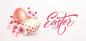 Easter Desktop Background Eggs Wallpaper