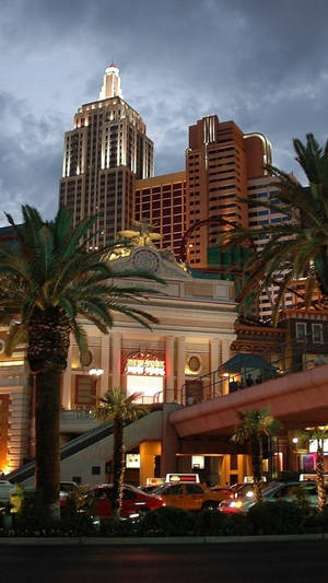 Ebc At Night In Las Vegas Iphone Wallpaper