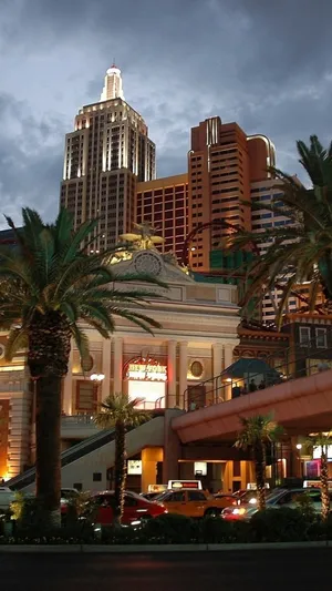 Ebc At Night In Las Vegas Iphone Wallpaper