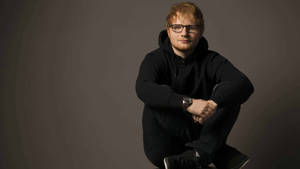 Ed Sheeran In Black Hoodie Wallpaper