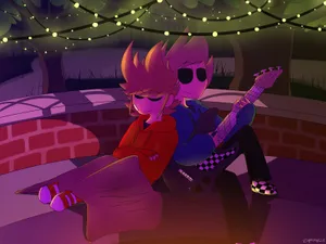 Download free Eddsworld Tom Wearing Cool Shades Wallpaper 