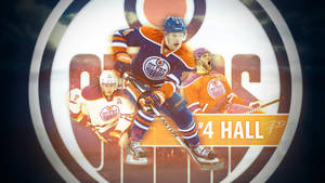 Edmonton Oilers Taylor Hall Wallpaper