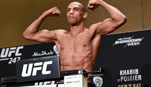 Edson Barboza Flexing His Muscles Wallpaper