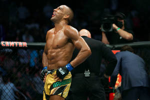 Edson Barboza With Hands On Hips Wallpaper